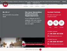 Tablet Screenshot of kueppersbusch.com